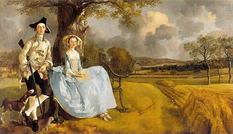 Gainsborough Mr and Mrs Andrews, Thomas Gainsborough